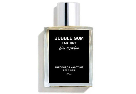 Bubble Gum Factory Eau de Parfum – Playful gourmand scent with strawberry, sugar & vanilla