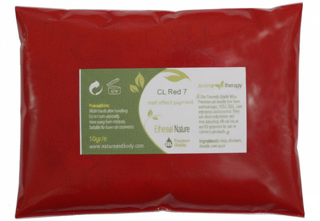 CI Red 7 Lake - Intense Vegan Red Pigment for Cosmetics