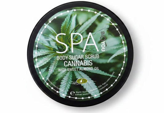 Hemp Seed Oil Body Scrub for Deep Hydration & Silky Smooth Skin