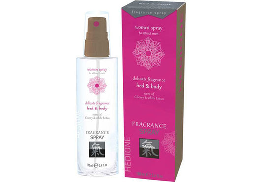 Cherry & White Lotus Bed & Body Mist for women