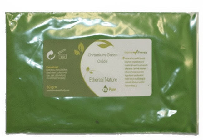 Chromium Green Oxide - Ματ Πράσινη Χρωστική για Φυσικά Καλλυντικά - OiloHerb