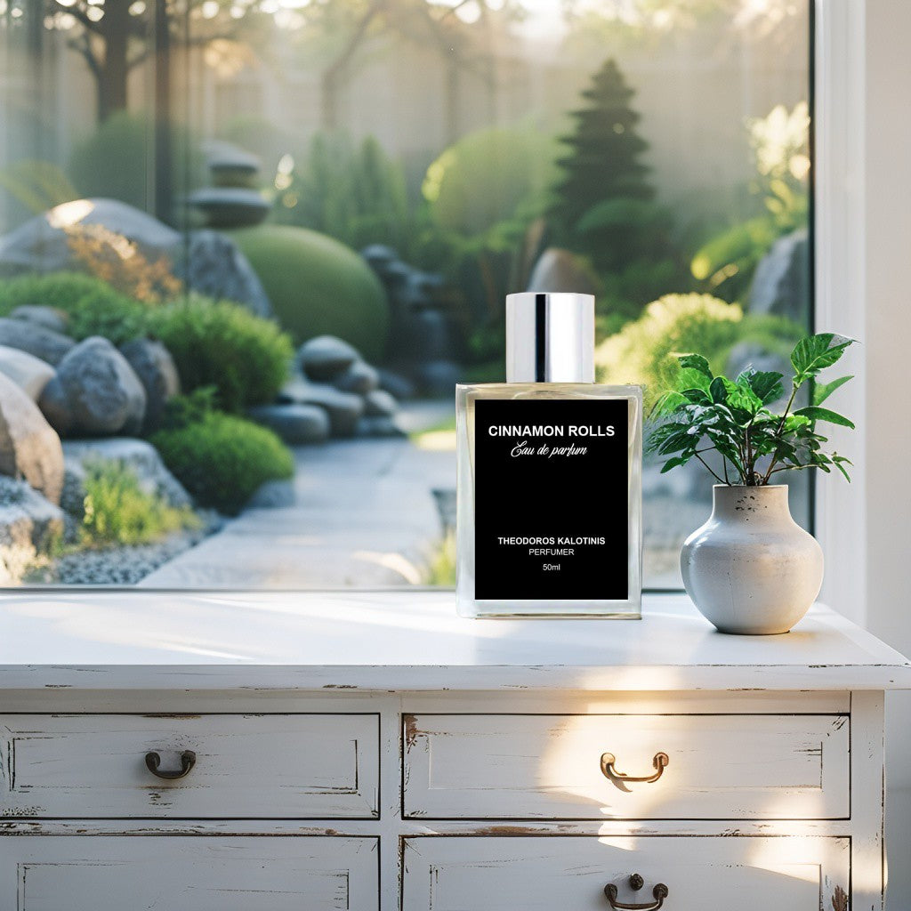 Cinnamon Rolls Eau de Parfum – Unisex gourmand perfume with cinnamon, vanilla & caramel notes
