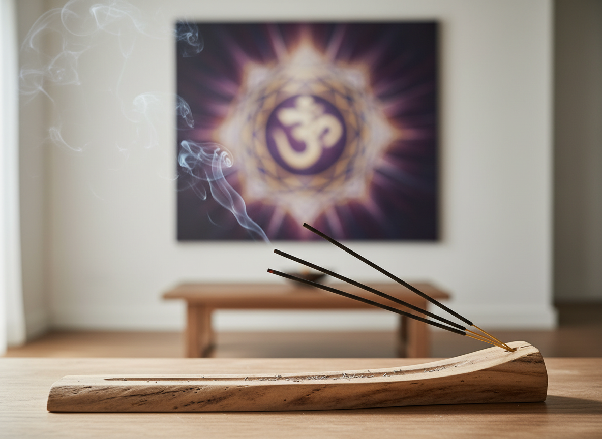 Crown Chakra incense wands violet lotus spiritual incense
