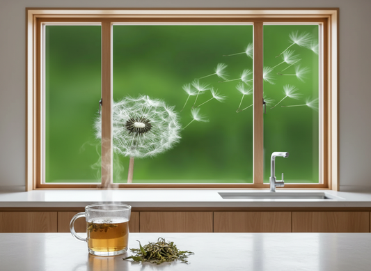 Dandelion dried herb - natural wellness and detox support