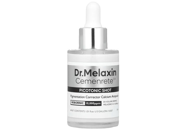 Dr.Melaxin Cemenrete Picotonic Shot Calcium Ampoule – Anti-aging serum with REBORNIC Complex for radiant and firm skin