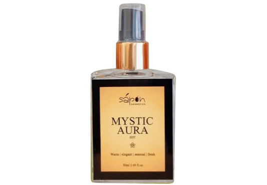 Mystic Aura Eau de Parfum – sensual floral-amber fragrance for women