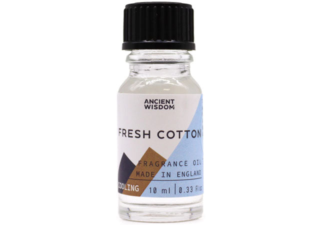 Fresh Cotton fragrance oil Ancient Wisdom – clean laundry scent for home