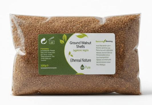 Ground walnut shells natural exfoliating scrub ingredient