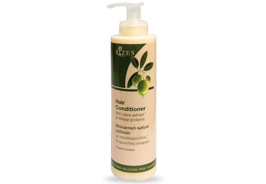 Hair Conditioner με Εκχύλισμα Ελιάς & Πρωτεΐνες Σιταριού - Θρέψη & Λάμψη - OiloHerb