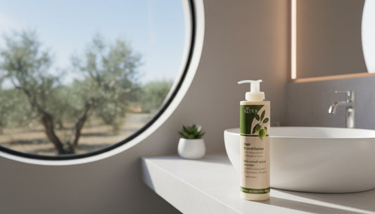 Hair Conditioner με Εκχύλισμα Ελιάς & Πρωτεΐνες Σιταριού - Θρέψη & Λάμψη - OiloHerb