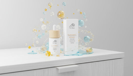 Illuminated C vitamin C face serum with niacinamide and hyaluronic acid