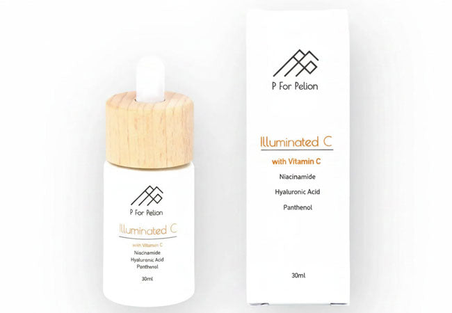Illuminated C vitamin C face serum with niacinamide and hyaluronic acid