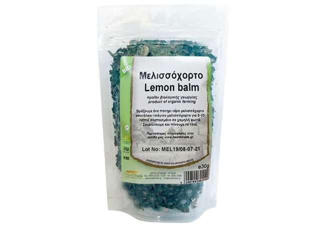 Organic Lemon Balm - Herbal Remedy for Stress Relief & Health