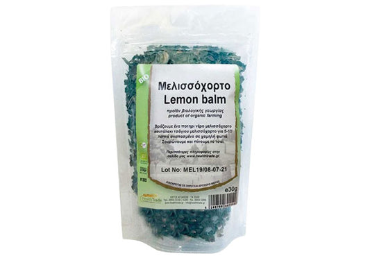 Organic Lemon Balm - Herbal Remedy for Stress Relief & Health