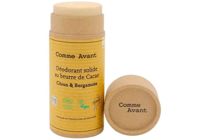 Lemon & Bergamot vegan natural deodorant with cocoa butter, 60g