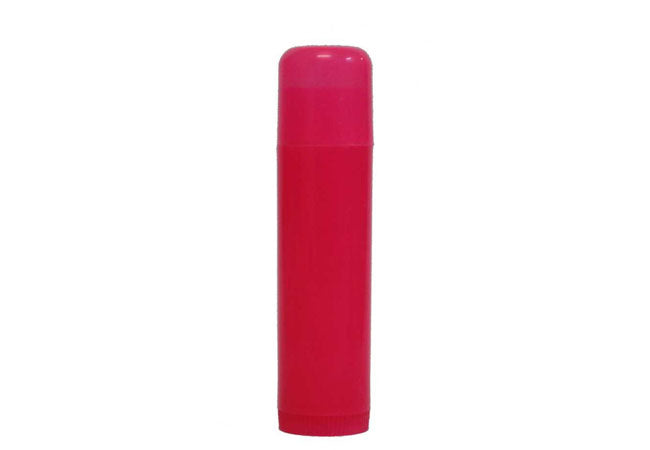 5ml Lip Balm Tube with Twist Up mechanism in white pink and purple