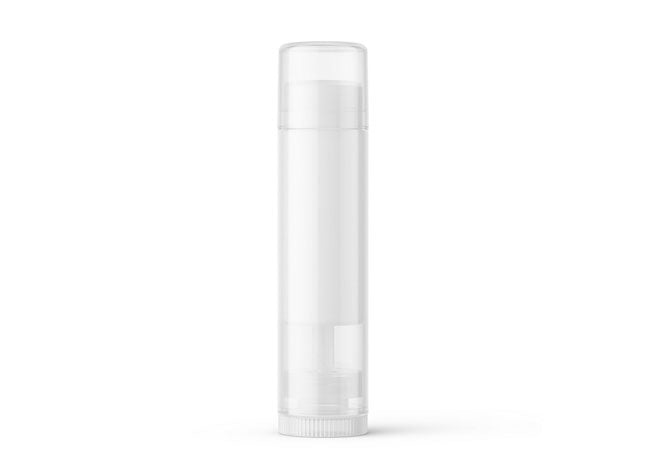 5ml Lip Balm Tube with Twist Up mechanism in white pink and purple