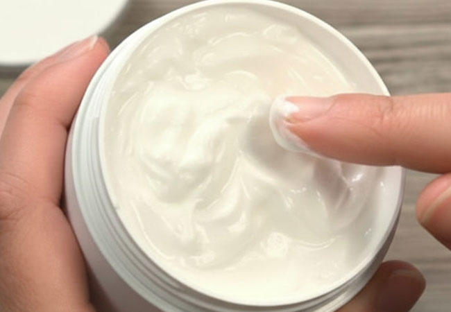 DIY caffeine firming body cream kit with ivy extract and grapefruit essential oil