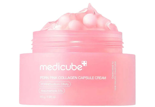Medicube Salmon DNA PDRN Pink Collagen Capsule Cream – Για Αψεγάδιαστη, Λαμπερή Επιδερμίδα!.