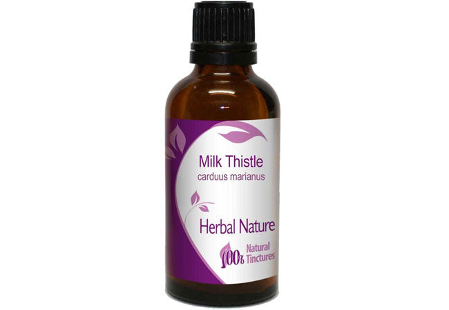 Milk Thistle tincture Carduus marianus herbal liver support extract