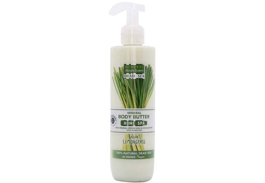 Mineral Body Butter Indian Lemongrass - Εντατική Θρέψη & Αναζωογόνηση Σώματος - OiloHerb