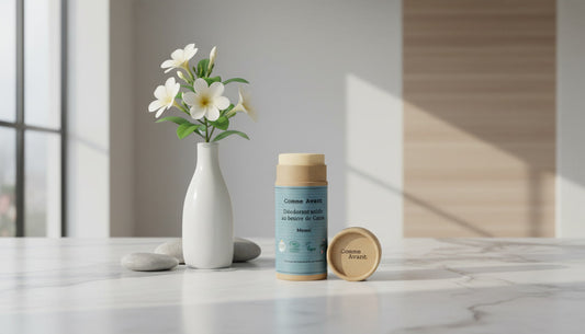 Monoi & Cocoa Butter natural deodorant stick aluminum free 60g
