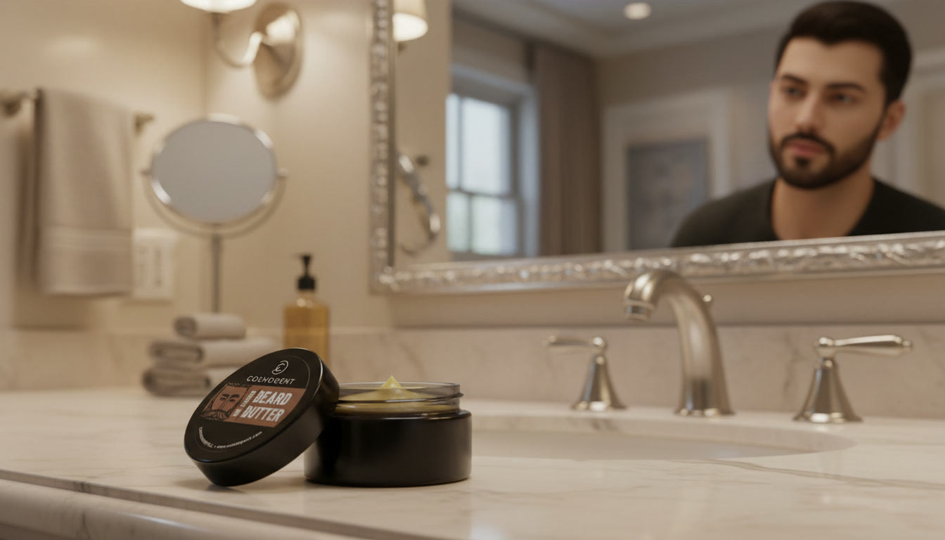 Mr. Cosmo Beard Butter beard cream with panthenol and carrot oil