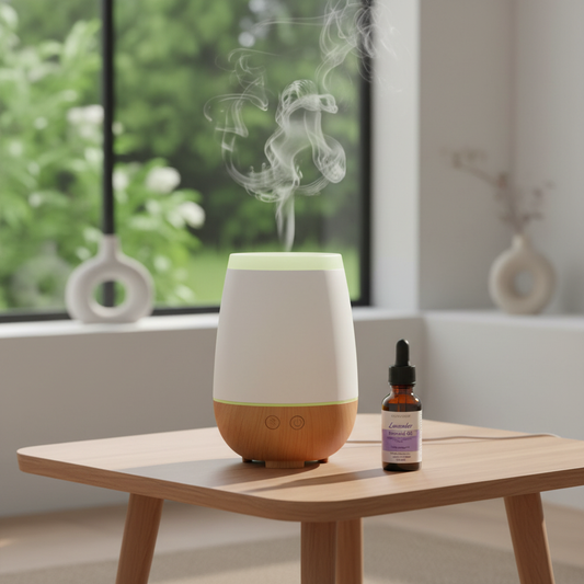 Musilia Ultrasonic Diffuser by Innobiz with Bluetooth speaker and LED light