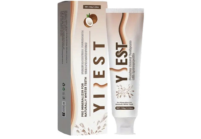Natural Toothpaste with Coconut & Nano-Hydroxyapatite