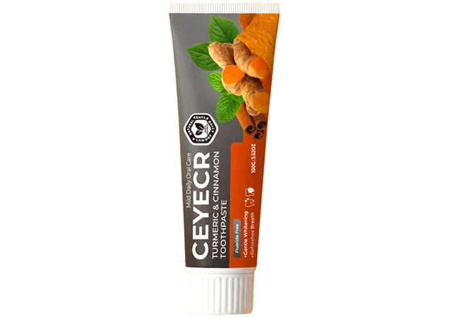 Natural Pro Turmeric Toothpaste with turmeric for natural teeth whitening