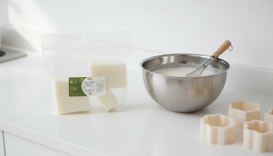 Natural White Extra Foam Vegetable Melt and Pour Soap Base for Handmade Soap Making