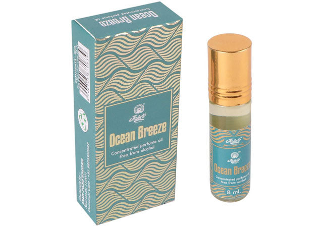Ocean Breeze Concentrated Perfume Oil with fresh marine fragrance