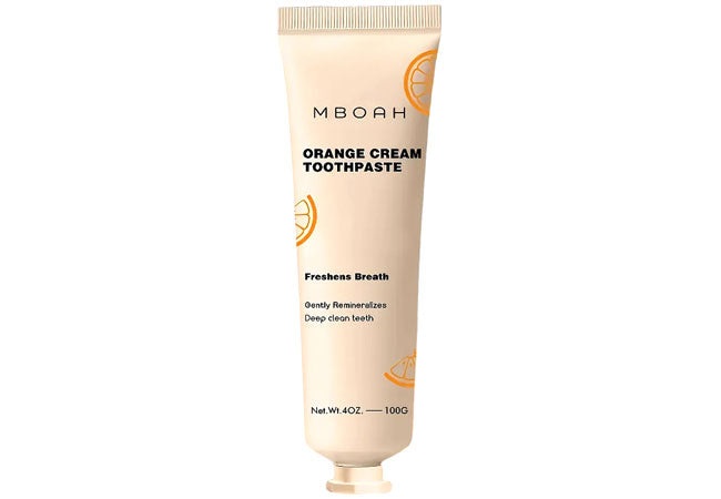 Orange Whitening Toothpaste – Natural Whitening and Bright Smiles for the Whole Family!