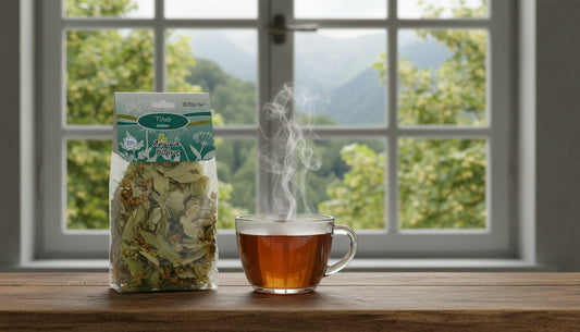 Organic Dried Linden certified organic linden flowers herbal tea