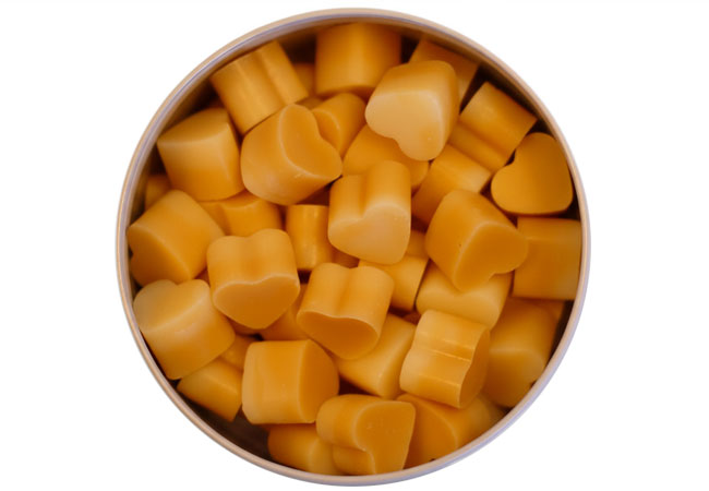 Oriental Musk wax melts sensual oriental scent in metal tin