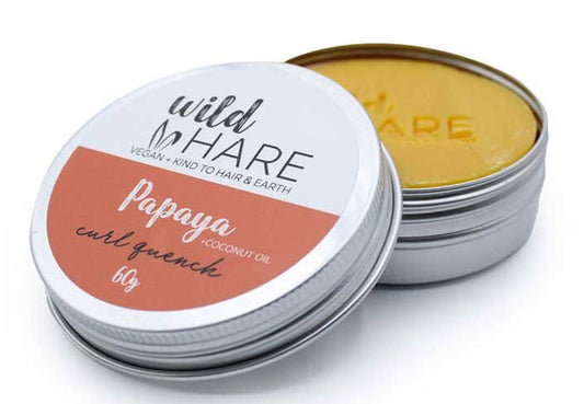Papaya Vegan Solid Shampoo Bar | Συμπαγές Vegan Σαμπουάν με Έλαιο Καρύδας - OiloHerb