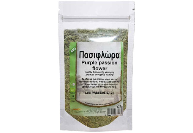 Organic Passionflower Health Trade – calming herbal remedy for stress relief