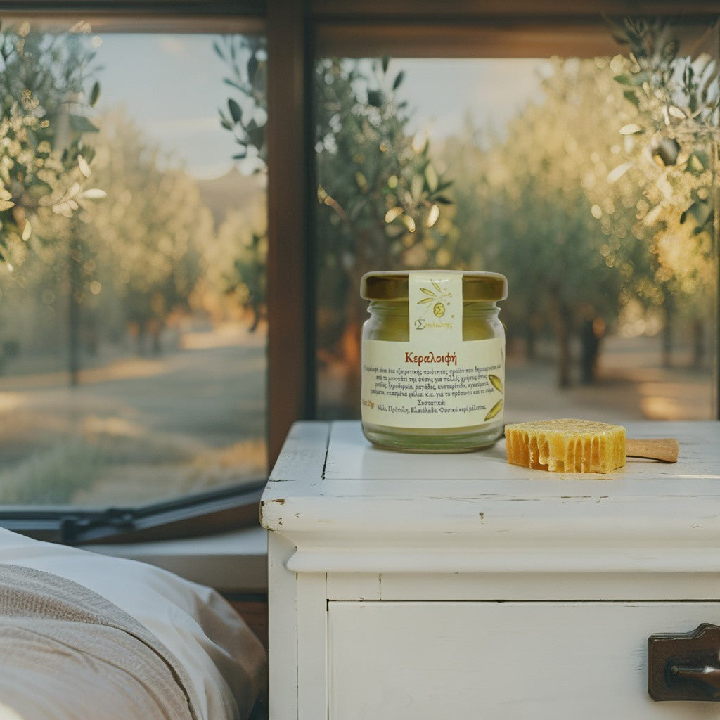 Disoline Natural Propolis Balm with beeswax, olive oil, and honey