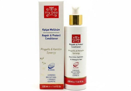 Repair & Protect Conditioner with propolis and keratin for repairing, strengthening and nourishing damaged hair