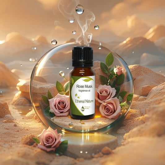 Rose Musk Fragrance Oil – Elegant rose and musk aroma for cosmetics
