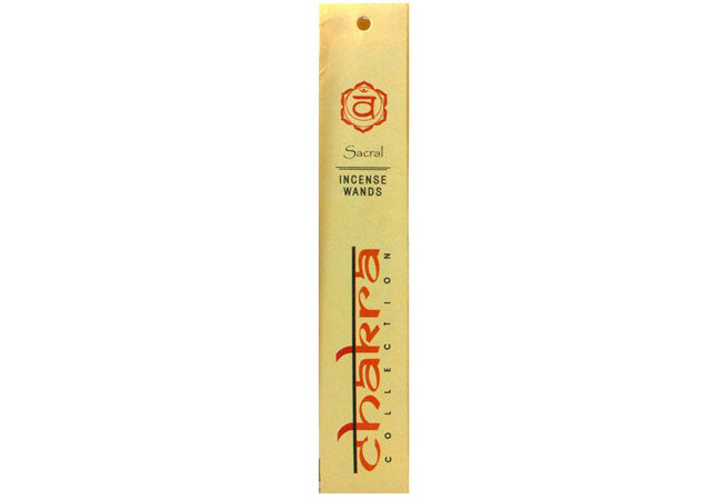 Sacral Chakra Incense Wands - Incense for Creativity, Emotion & Flow