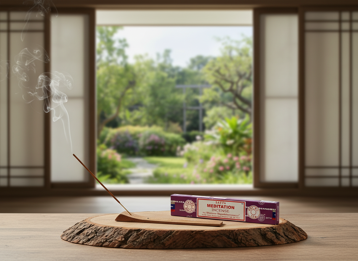 Satya Meditation Incense Sticks - Authentic Indian Incense for Mindfulness