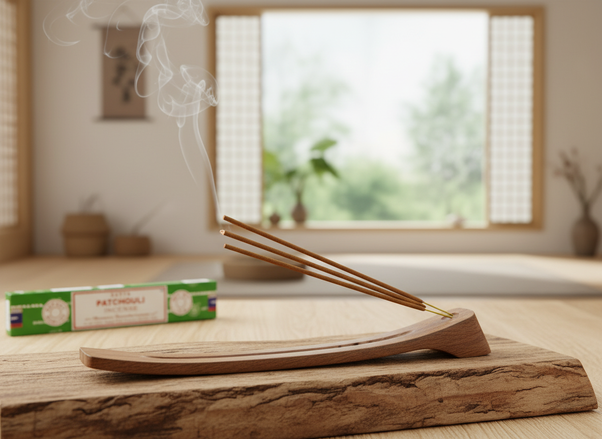 Satya Patchouli Incense Sticks - Authentic Indian Aroma