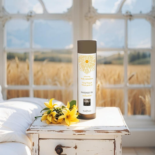 Sensual ylang-ylang & wheat germ massage oil – Shiatsu