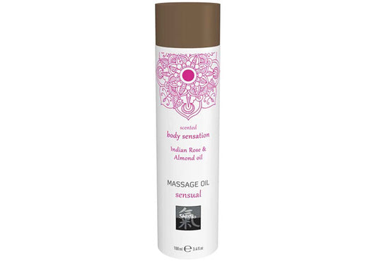 Sensual massage oil – Indian Rose & Almond Shiatsu