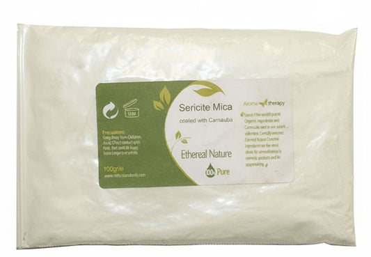 Sericite Mica - Μεταξένια Πούδρα για Φυσικά & Υψηλής Απόδοσης Καλλυντικά - OiloHerb
