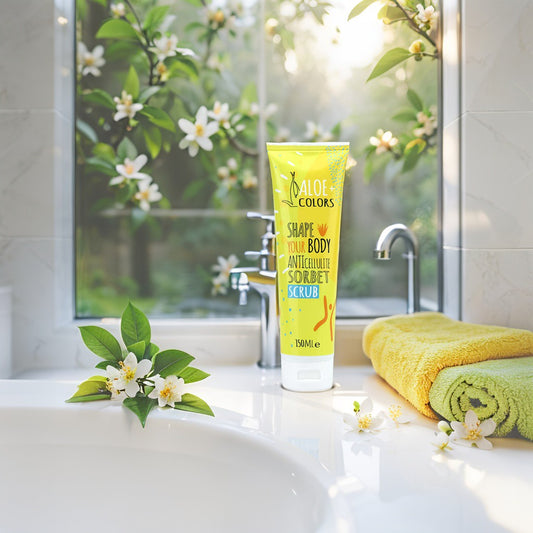 Shape Your Body Scrub – Anti-Cellulite Sorbet with Organic Aloe Vera, Guarana, Centella & Green Tea
