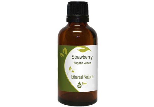OiloHerb strawberry seed oil – natural glow skincare oil in dropper bottle