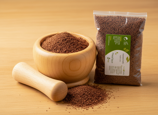 Strawberry seeds natural exfoliating scrub ingredient