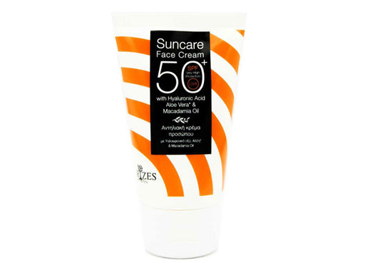 Αντηλιακή Κρέμα Προσώπου SPF50+ | Rizes Crete - OiloHerb